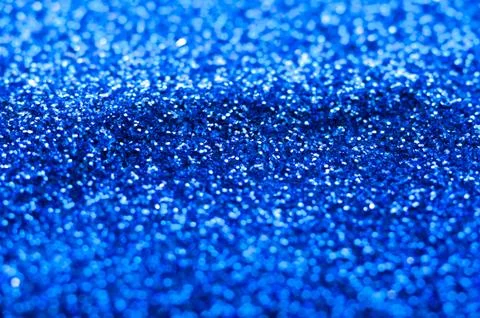 Blue abstract glitter background. Stock Photos