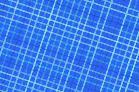 Blue abstract grid pattern with lines and squares Stockillustratie