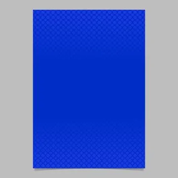 Blue abstract halftone dot and square pattern brochure background Stock Illustration