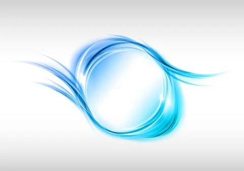 Blue abstract Stock Illustration
