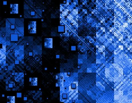Blue Abstract Stock Illustration