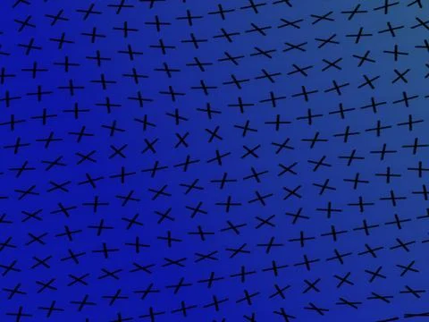 Blue Abstract Infinite Grid Array Ilustración de archivo