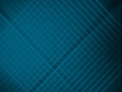 Blue Abstract Infinite Grid design Stock Illustration