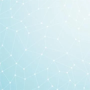 Blue abstract light background. Geometric concept. Illustrazione stock