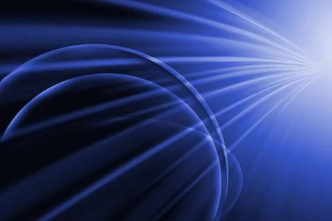 Blue abstract light with glowing background Ilustración de archivo
