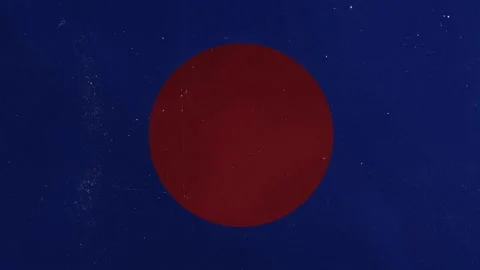 Blue Abstract Light Texture (Red Circle) Stock Footage 151097619