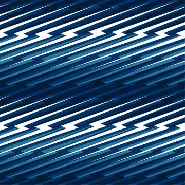 Blue abstract lightning seamless pattern Stock Illustration