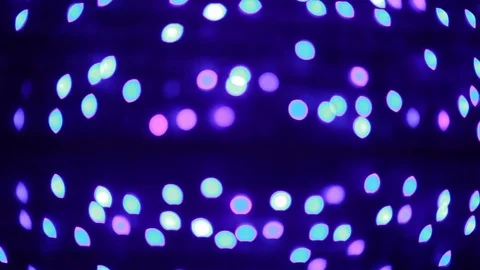 Blue Abstract Lights bokeh background. 1920x1080 Stock Footage 81515415