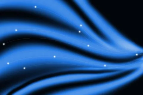 Blue abstract line dark background Stock-Illustration