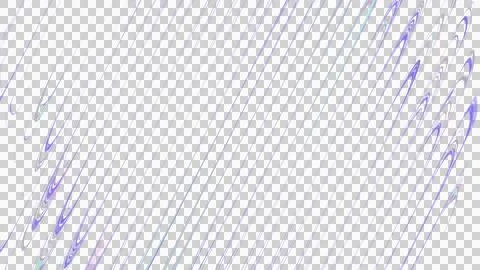 Blue Abstract Line Design on White Minimal Background Stock Illustration