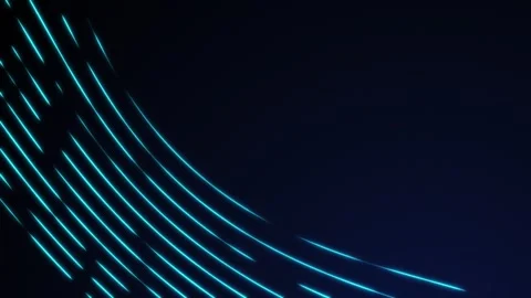 Blue Abstract Line Stock Footage 278523683