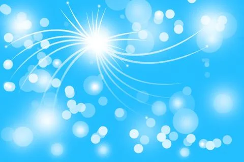 Blue abstract line with glowing background 스톡 일러스트
