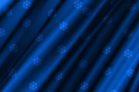 Blue abstract line snowflake background 스톡 일러스트