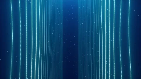 Blue abstract lines Stock Footage 288998852