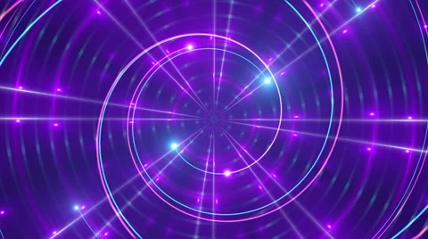 Blue abstract loop motion background, kaleidoscopic light Stock Footage 39959607