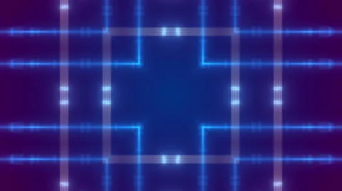 Blue abstract loop motion background Stock Footage 42777891