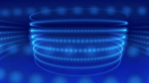 Blue abstract loop motion background, spiral Stock Footage 43431561