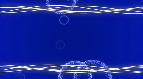 Blue abstract loop motion background, frame, loop Stock Footage 44050987