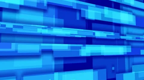Blue abstract loopable background rectangles perspective Stock Footage 10588808