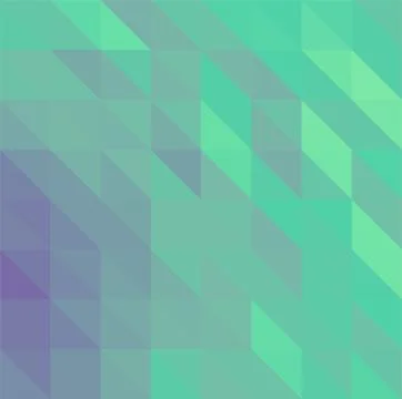 Blue abstract low poly triangles background Stock Illustration