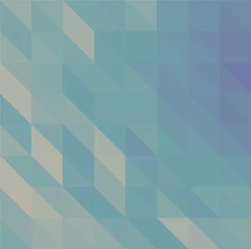 Blue abstract low poly triangles background Stock Illustration