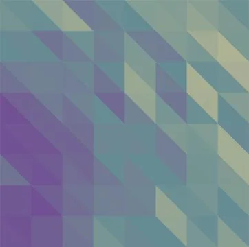 Blue abstract low poly triangles background Stock Illustration