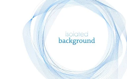 Blue Abstract Mesh Background with Circles Stock Illustration