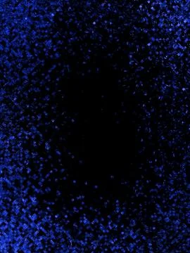 Blue abstract mosaic border Stock-Illustration