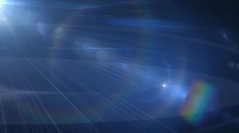 Blue Abstract Motion Background Lens Fla... | Stock Video | Pond5