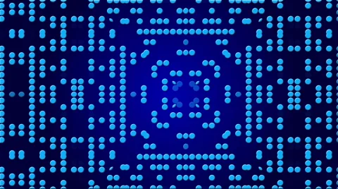 Blue abstract motion background, loop Stock Footage 50377535