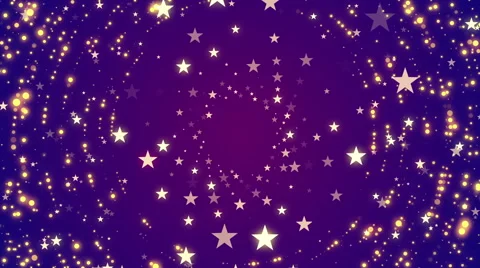 Blue abstract motion background, particle stars, loop Stock Footage 49567395