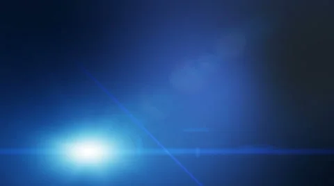 Blue Abstract Motion Background, Ray Light and Lens Flares. UHD 4k 3840x2160. Stock Footage 64560265