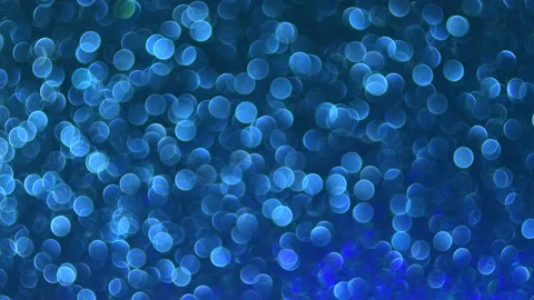 Blue abstract motion background shining circles. Stock Footage 143799710