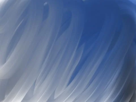 Blue abstract motion blur flowing waves background Stock Illustration