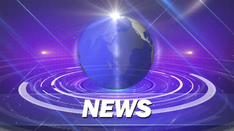 Blue abstract for news background Stock Footage 40752945
