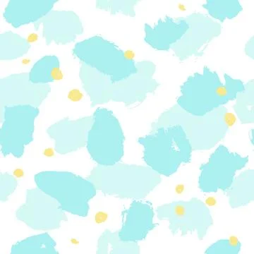 Blue abstract paint strokes background. Stock Illustration