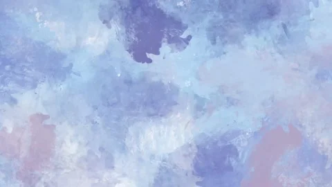 Blue Abstract Painting Background Loop Animation Video stock 172532107
