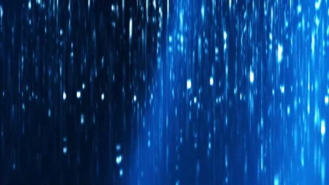 Blue Abstract Particle Rainfall Background Stock Footage 327204913