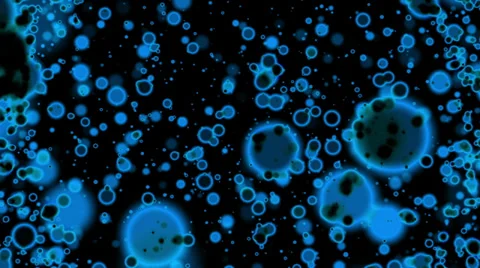 Blue abstract particles background Vídeo Stock 32492367