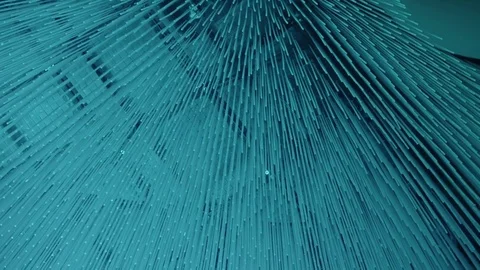 Blue Abstract Particles Stock Footage 82957282