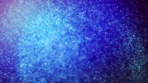 Blue abstract particles Stock Footage 151532169