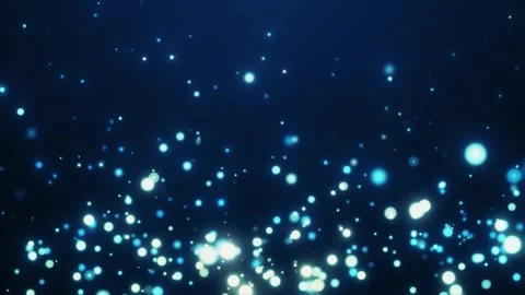 Blue abstract particles Stock Footage 293160146