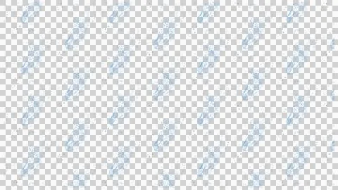 Blue Abstract Particles on White Background Stock Illustration