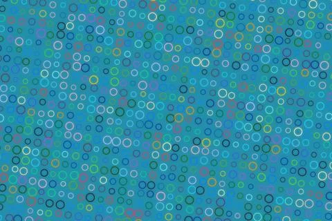 Blue abstract pattern with circles and dots for background Stock Photos