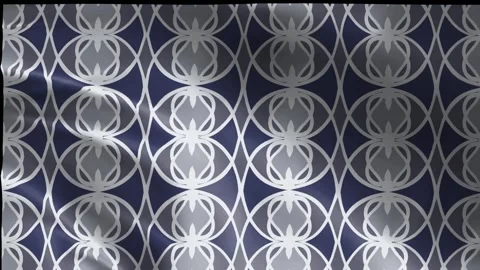 Blue abstract pattern in shape wave Stock Footage 341801447