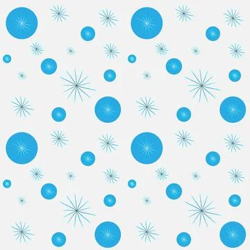 Blue abstract pattern, star, element, gray neutral background for presentat.. Stock Illustration