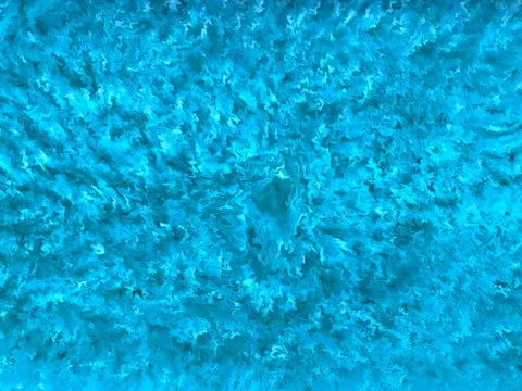 Blue abstract patterns in motion. Cool abstract background. 库存插图