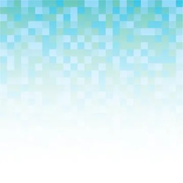 Blue Abstract Pixel Background Stock Illustration