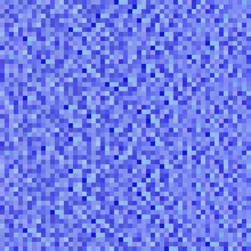 Blue abstract pixel texture pattern seamless polygonal rectangular design Illustrazione stock