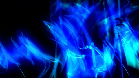 Blue Abstract Plasma Видео 332220